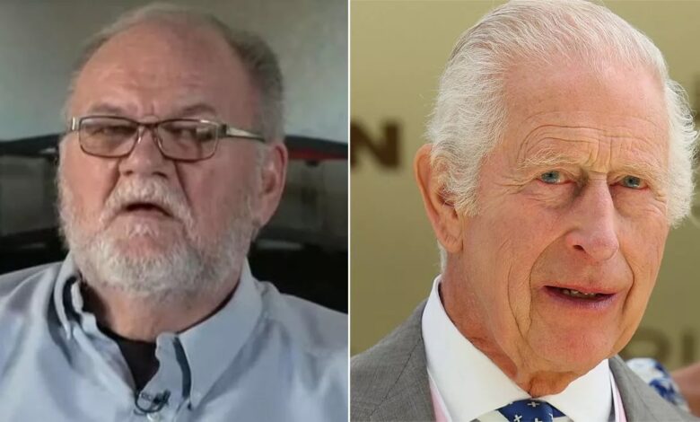 Meghan Markle's dad makes desperate King Charles request after bitter feud with daughter