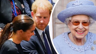 How Late Queen showed her true feelings about Prince Harry and Meghan in unearthed letter