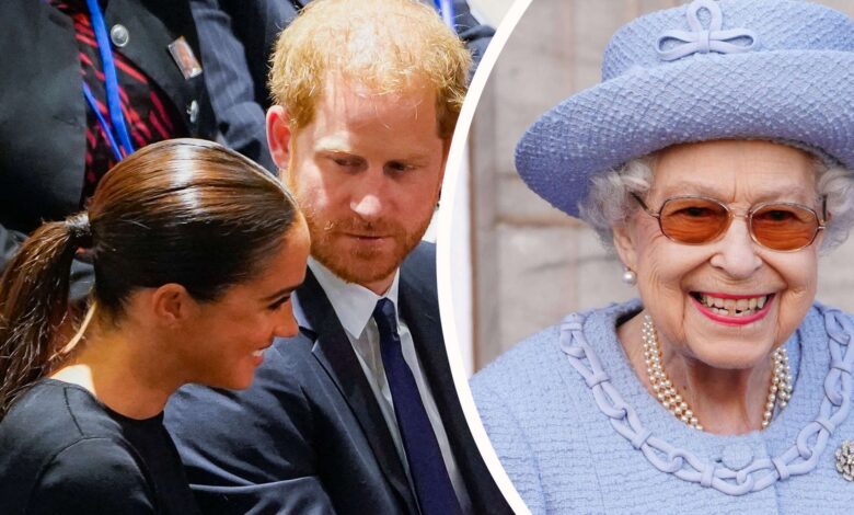 How Late Queen showed her true feelings about Prince Harry and Meghan in unearthed letter