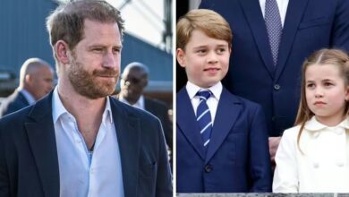 Prince Harry's touching five-word comment about Princess Charlotte and Prince George